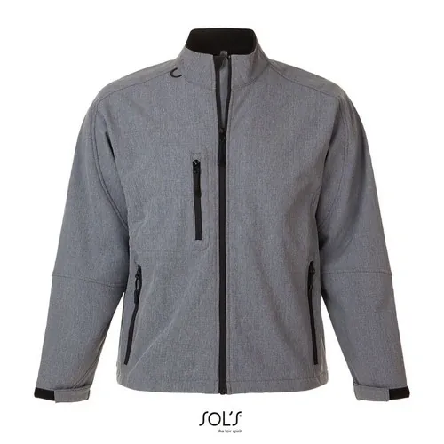 Chaqueta Softshell Hombre Impermeable y Transpirable ref S46600 - Gris Mezcla