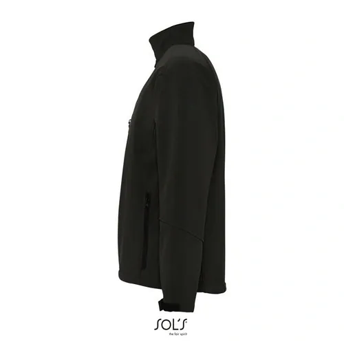 Chaqueta Softshell Hombre Impermeable y Transpirable ref S46600 - Negro Side