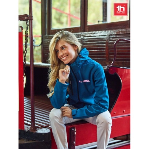 Chaqueta softshell para mujer, con capucha removible ref 30181