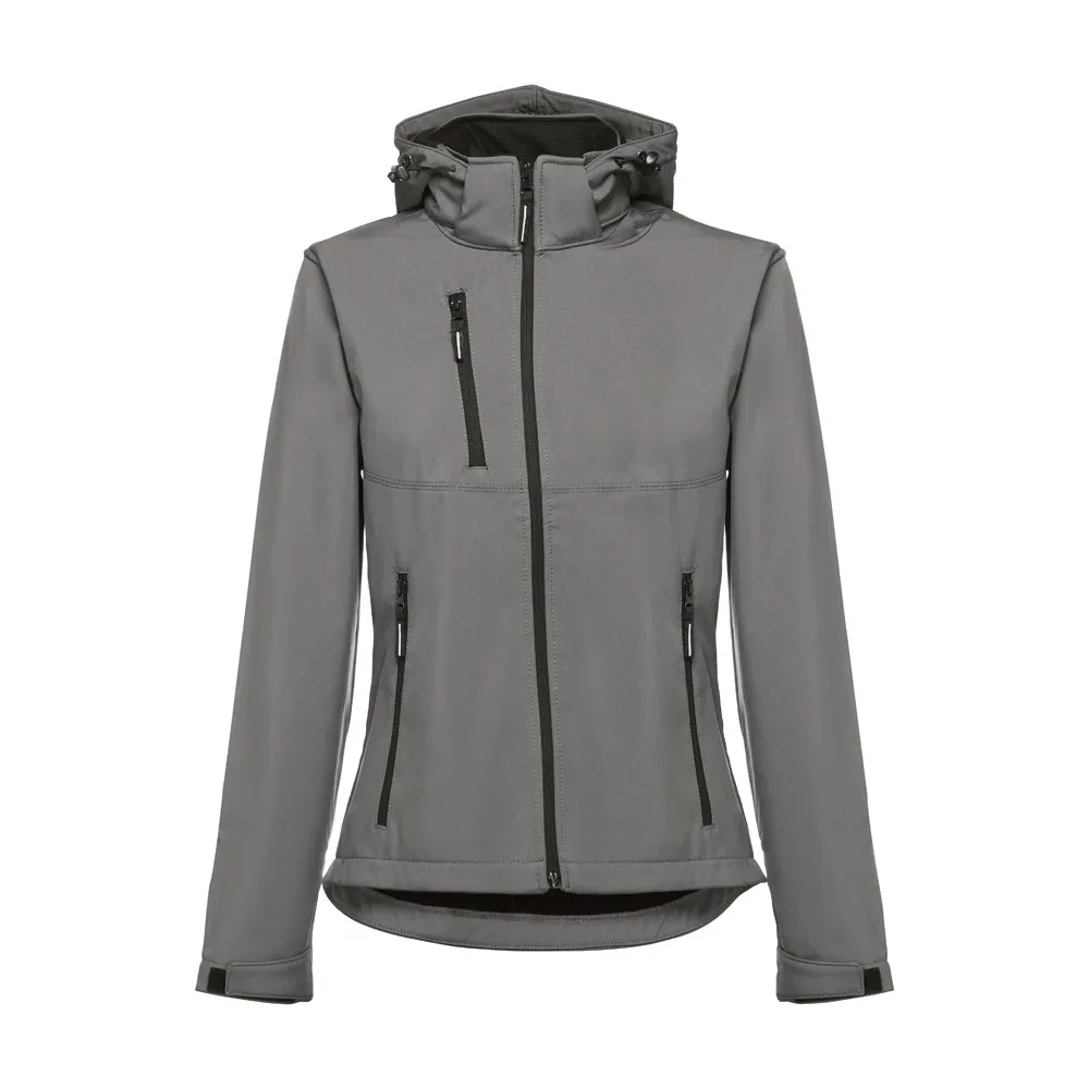 Chaqueta softshell para mujer, con capucha removible ref 30181