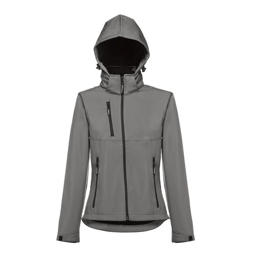 Chaqueta softshell para mujer, con capucha removible ref 30181