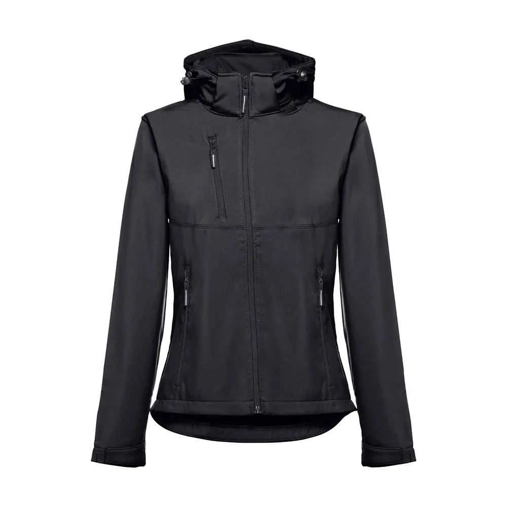 Chaqueta softshell para mujer, con capucha removible ref 30181