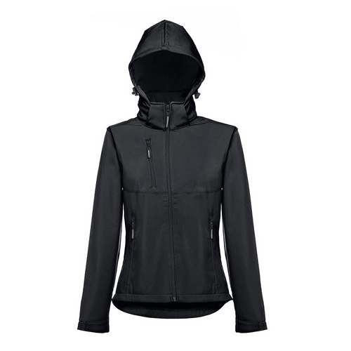Chaqueta softshell para mujer, con capucha removible ref 30181