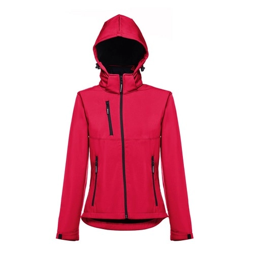 Chaqueta softshell para mujer, con capucha removible ref 30181