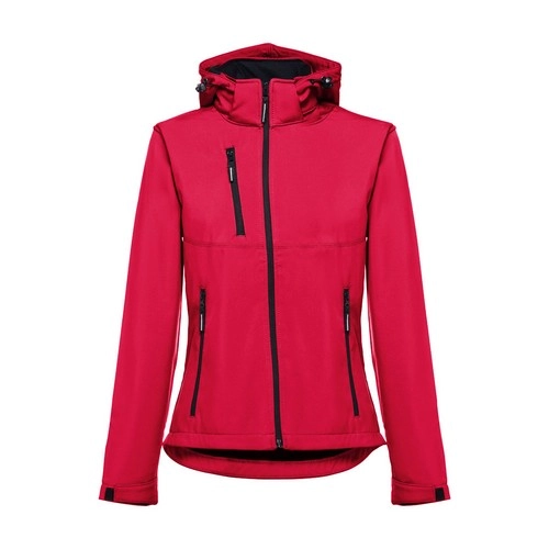Chaqueta softshell para mujer, con capucha removible ref 30181