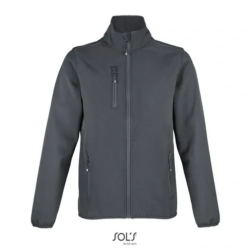 Chaqueta softshell mujer impermeable y reciclada ref S03828 - Antracita