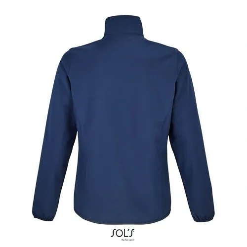 Chaqueta softshell mujer impermeable y reciclada ref S03828 - Azul Profundo Back