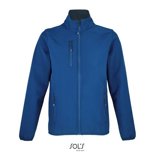 Chaqueta softshell mujer impermeable y reciclada ref S03828 - Azul Royal