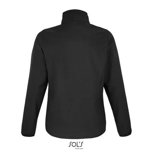 Chaqueta softshell mujer impermeable y reciclada ref S03828 - Negro Back