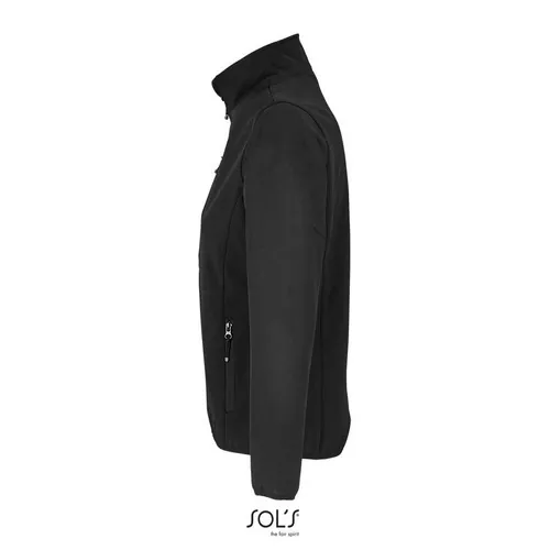 Chaqueta softshell mujer impermeable y reciclada ref S03828 - Negro Side