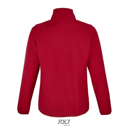 Chaqueta softshell mujer impermeable y reciclada ref S03828 - Rojo Chili Back