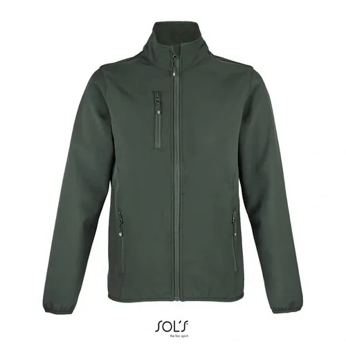Chaqueta softshell mujer impermeable y reciclada ref S03828 - Verde Bosque