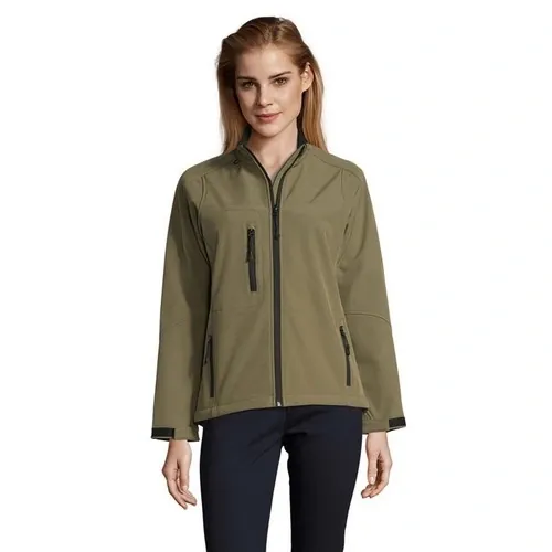 Chaqueta Softshell Mujer Impermeable y Transpirable ref S46800 - Army