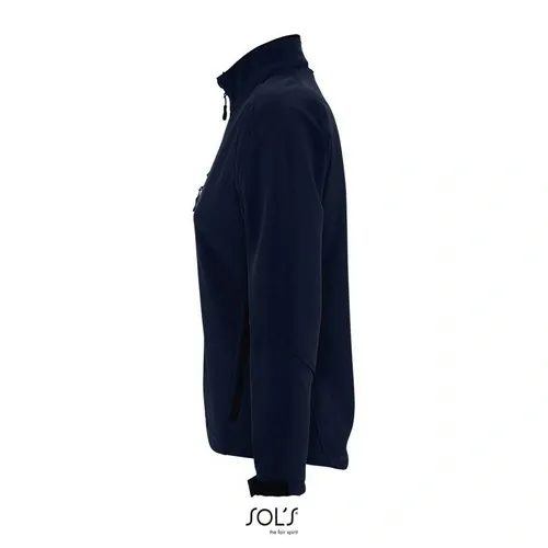 Chaqueta Softshell Mujer Impermeable y Transpirable ref S46800 - Azul Profundo Side