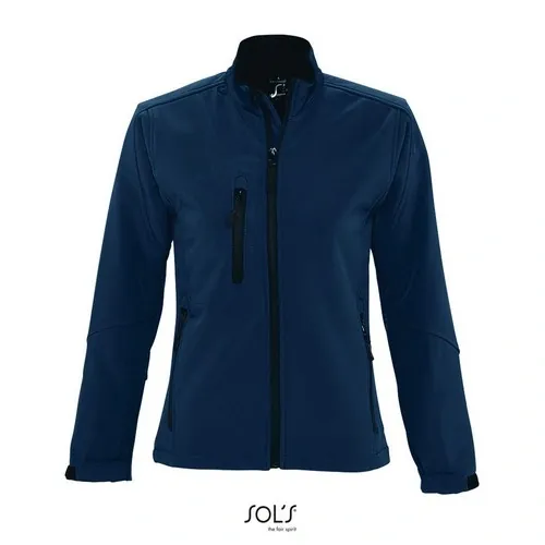 Chaqueta Softshell Mujer Impermeable y Transpirable ref S46800 - Azul Profundo