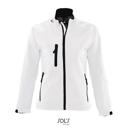 Chaqueta Softshell Mujer Impermeable y Transpirable ref S46800 - Blanco