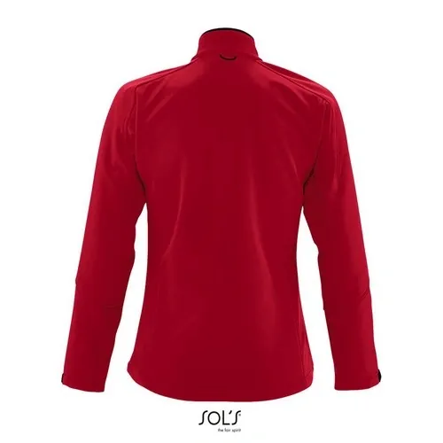Chaqueta Softshell Mujer Impermeable y Transpirable ref S46800 - Rojo Chili Back