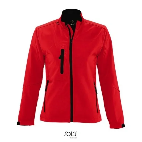 Chaqueta Softshell Mujer Impermeable y Transpirable ref S46800 - Rojo Chili