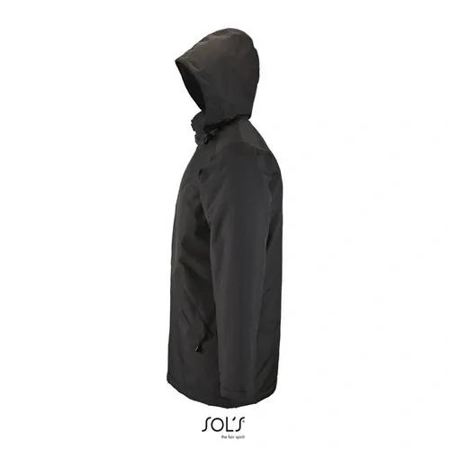 Chaqueta unisex SOLS ROBYN con forro acolchado ref S02109 - Antracita Side