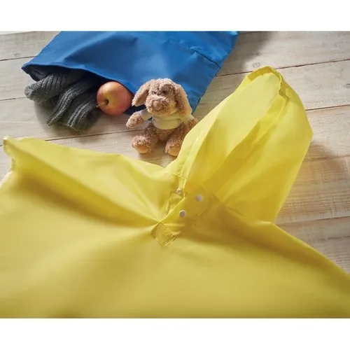 Chubasquero infantil con capucha y cierre rápido ref MO2128