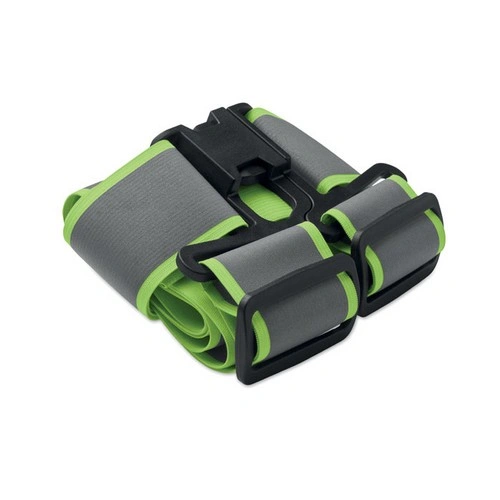Chaleco reflectante ajustable 360 bandas plateadas ref MO2405