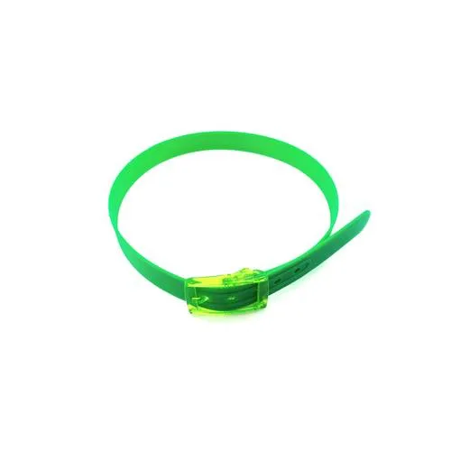 Cinturón de siliona con hebilla transparente ref 4594