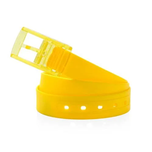 Cinturón de siliona con hebilla transparente ref 4594