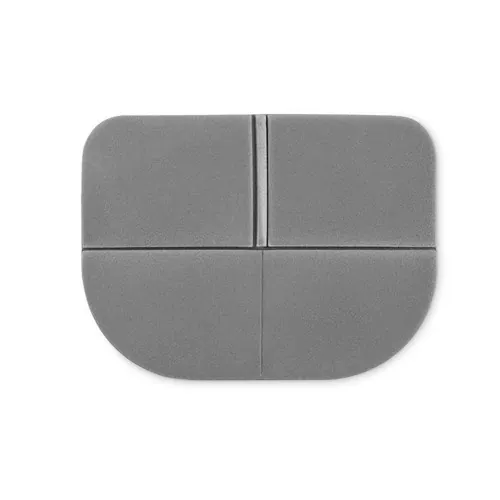 Cojín de asiento plegable para exteriores aislante ref MO2355 - Gris Piedra Back