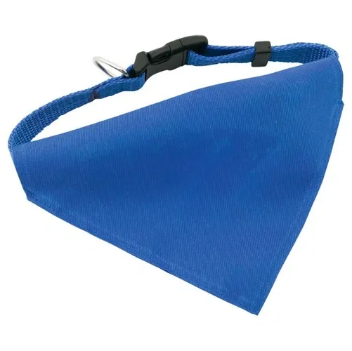 Collar bandana para mascota con cinta ajustable ref RO29 - Azul Royal