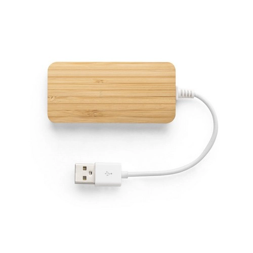 Concentrador de Bamboo con 3 puertos USB ref 97127