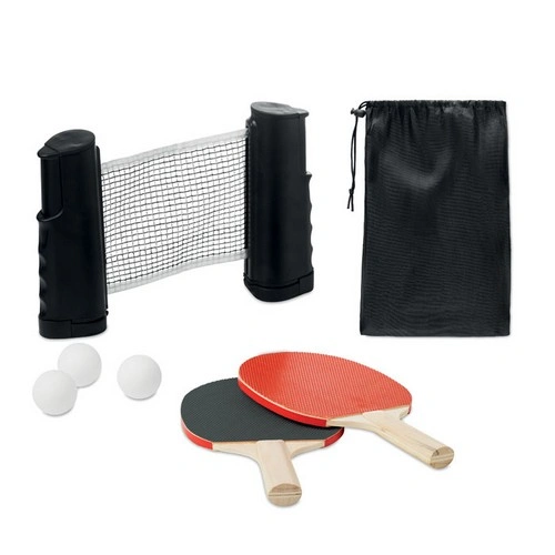 Conjunto de tenis de mesa con red enrollable ref MO6517