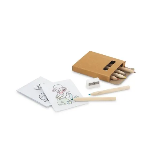 Conjunto para pintar con 6 lápices y 15 tarjetas ref 91758 - 00
