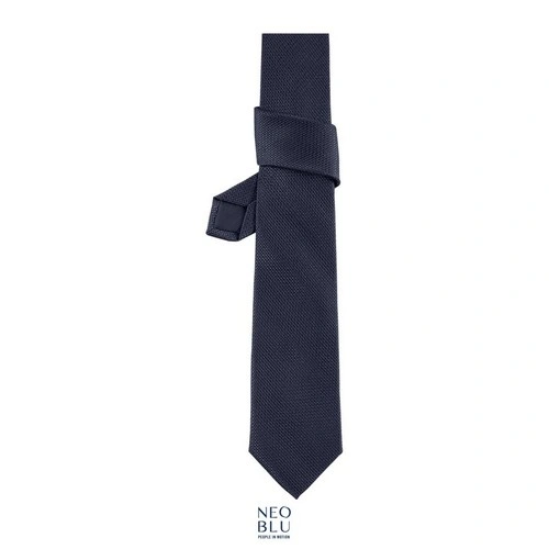 Corbata de jacquard lisa poliéster ref S03203