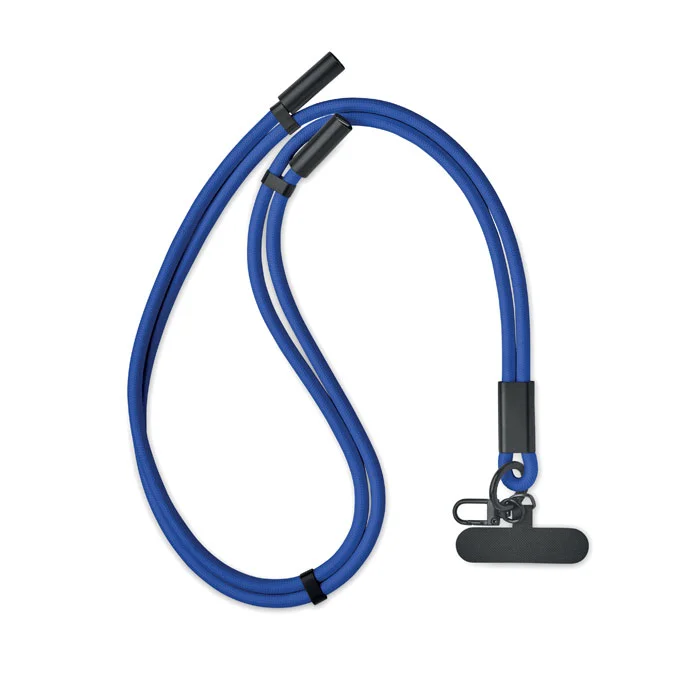 Cordon de carga y datos 60 W tipo C en RPET ref MO2618 - Azul Royal