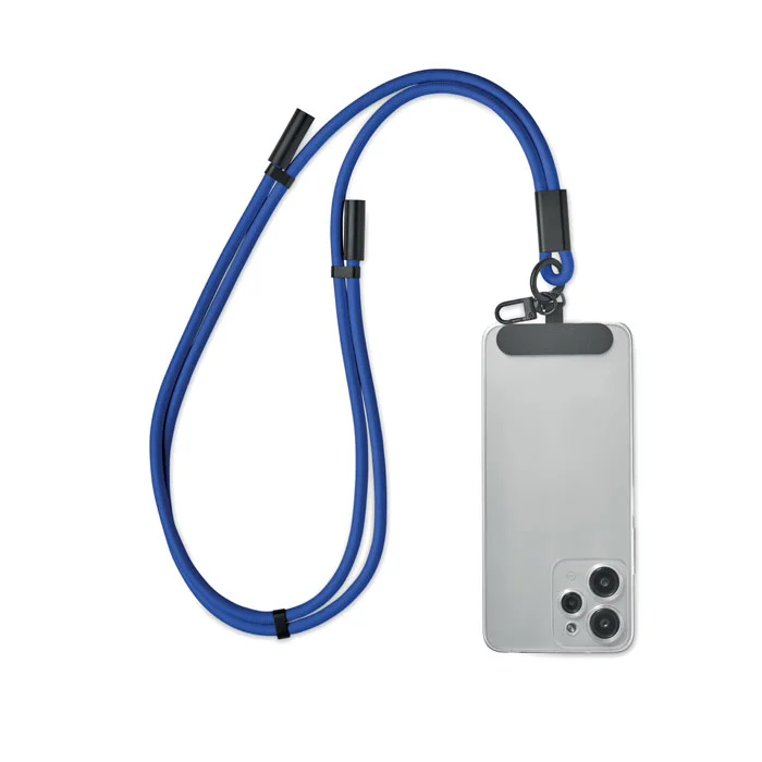 Cordon de carga y datos 60 W tipo C en RPET ref MO2618 - Back Azul Royal