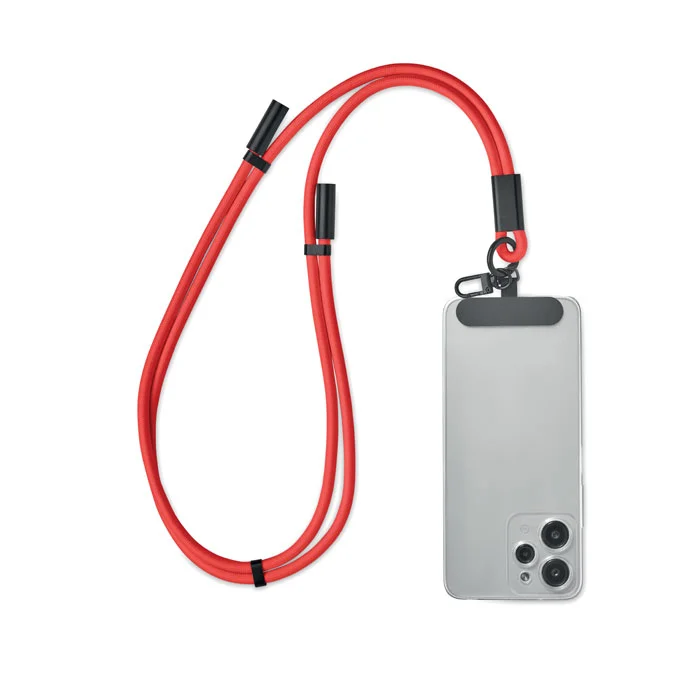 Cordon de carga y datos 60 W tipo C en RPET ref MO2618 - Back Rojo