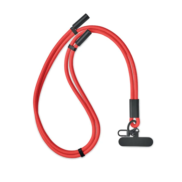 Cordon de carga y datos 60 W tipo C en RPET ref MO2618 - Rojo