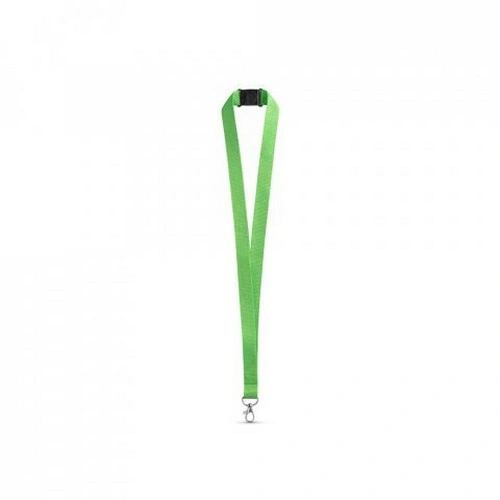 LEEDS Cordón de poliéster personalizable con cierre de seguridad ref 95125