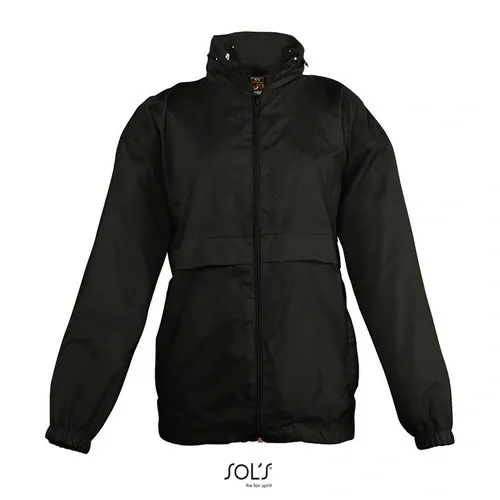 Cortaviento Impermeable SOLS SURF para Niño ref S32300 - Negro