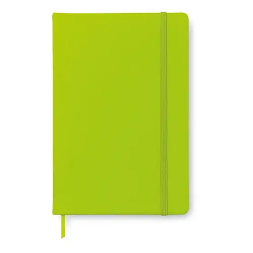 Libreta A6 tapa rígida suave con banda elástica ref MO1800 - Lima