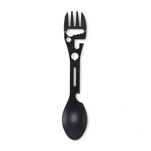 Cubiertos multiherramientas Mutool personalizables para eventos ref MO2862 - Negro Side