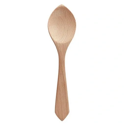 Cuchara de madera para paella con bolsa individual ref SO16 - Marrn