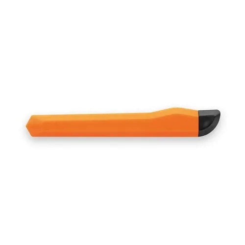 Cúter con mecanismo de bloqueo y tapa extraíble ref 94501 - Naranja 01