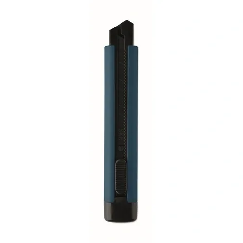 Cúter retráctil grande blade con cuchillas de repuesto ref MO2769 - Back Azul