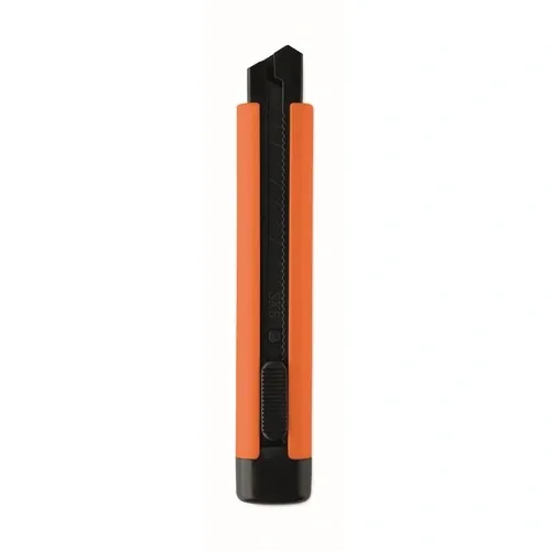 Cúter retráctil grande blade con cuchillas de repuesto ref MO2769 - Back Naranja