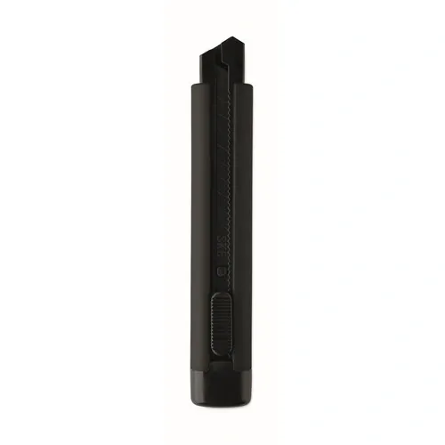 Cúter retráctil grande blade con cuchillas de repuesto ref MO2769 - Back Negro