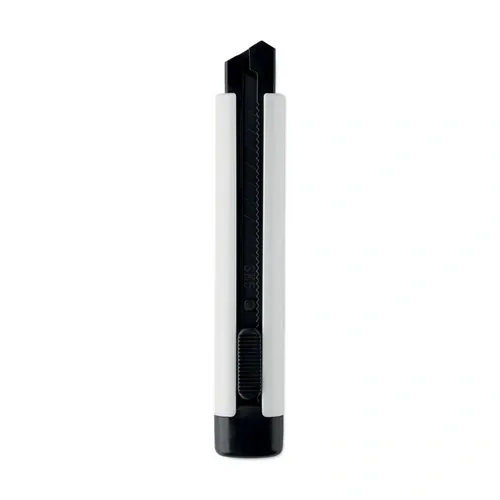 Cúter retráctil grande blade con cuchillas de repuesto ref MO2769 - Blanco Back