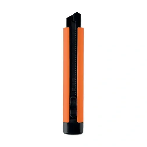 Cúter retráctil grande blade con cuchillas de repuesto ref MO2769 - Naranja Back