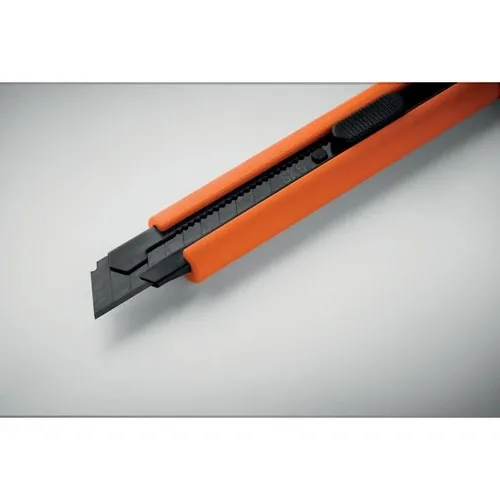 Cúter retráctil grande blade con cuchillas de repuesto ref MO2769 - Naranja Item Detail Picture