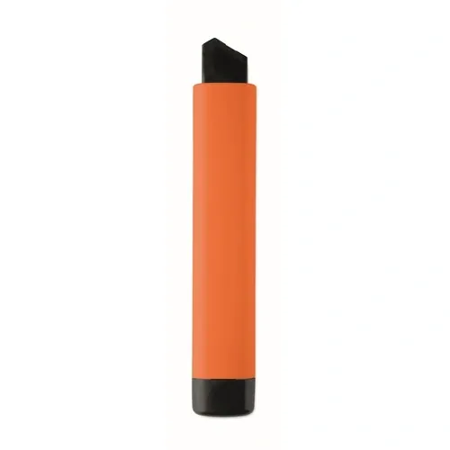 Cúter retráctil grande blade con cuchillas de repuesto ref MO2769 - Side Naranja